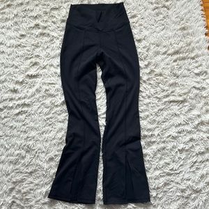 Aritzia split hem flare